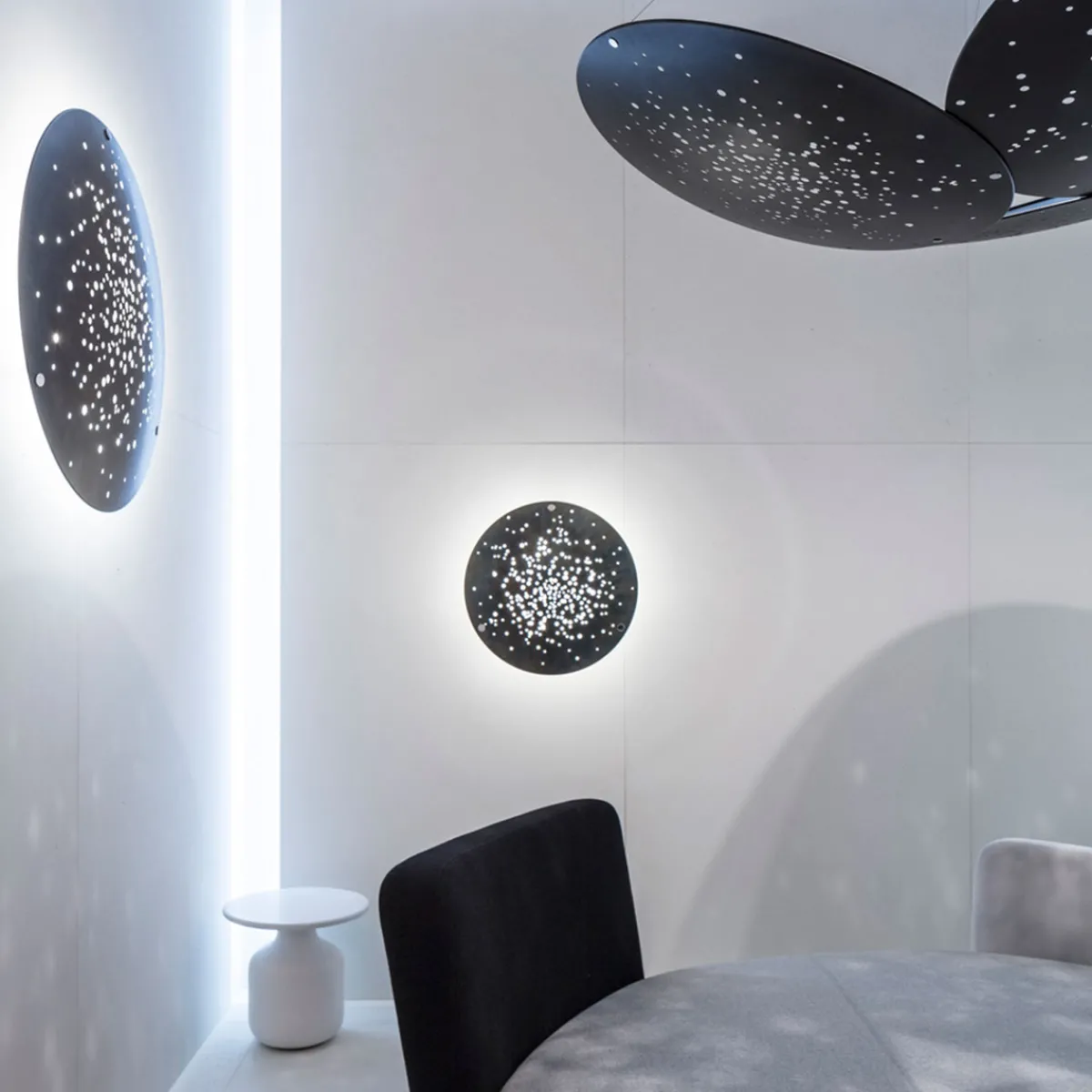 Clearance Lens Pendelleuchte, 3-flg., Ø: 60 cm Pendelleuchten|Flur