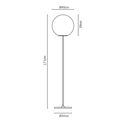 Discount Lumi Sfera Stehleuchte Stehleuchten|Flur