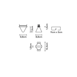 Hot Tripla Deckeneinbauleuchte Einbauleuchten|Objektbeleuchtung