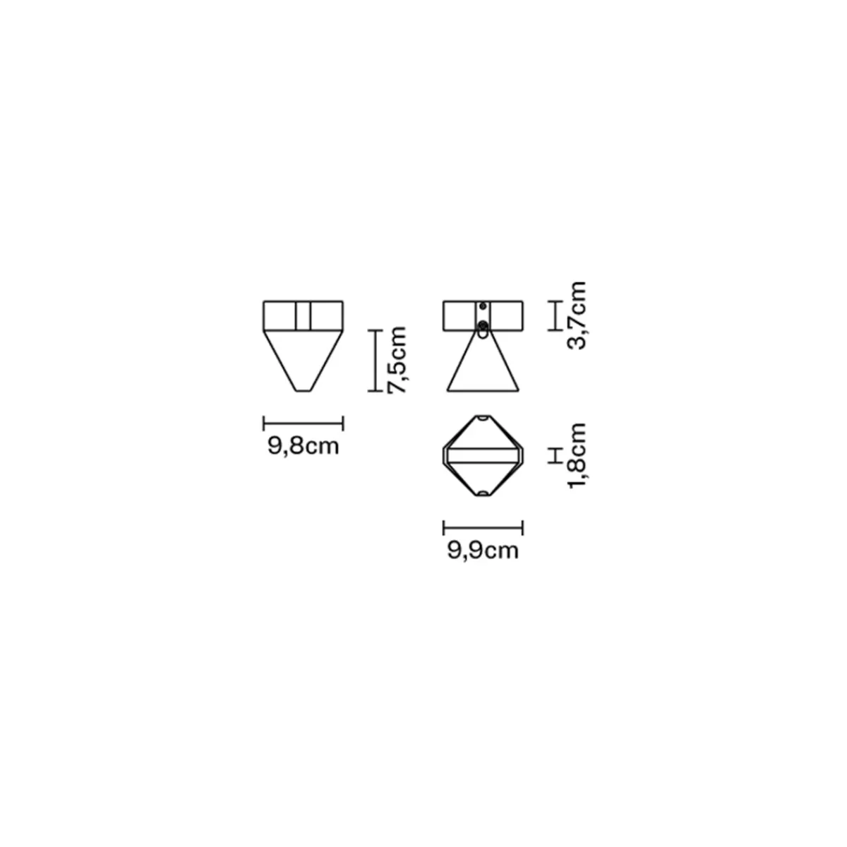 Outlet Tripla Deckenleuchte Deckenleuchten|Flur