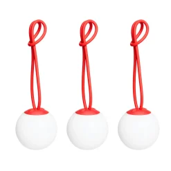 Bolleke Mini LED Akku-Pendelleuchte, 3er-Set Terrassen|Dekorative Leuchten