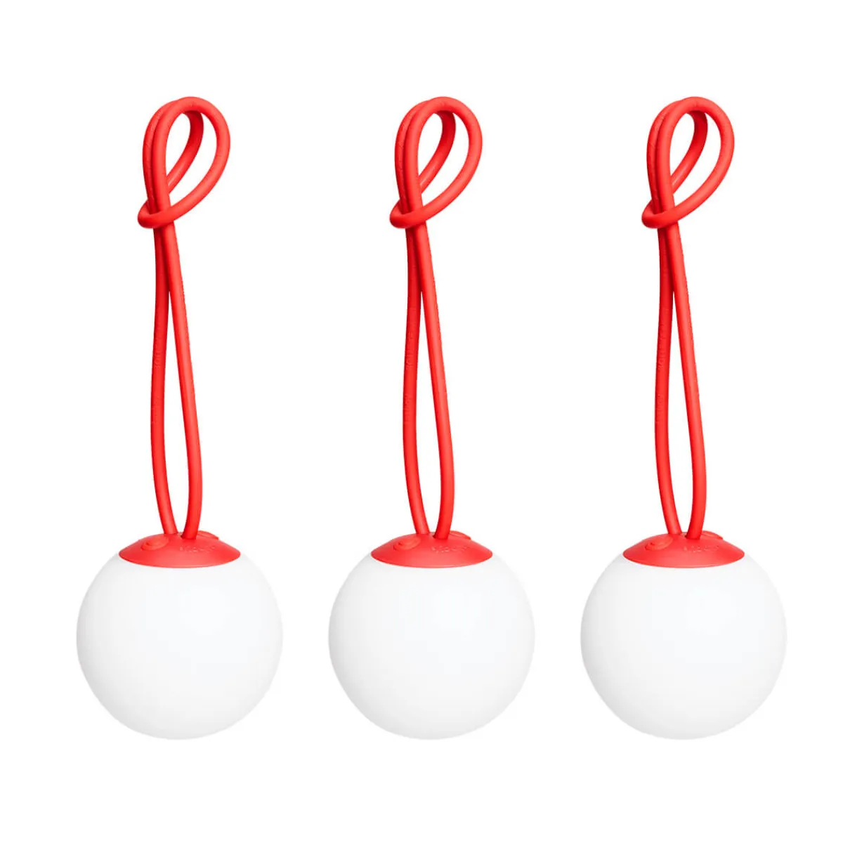 Bolleke Mini LED Akku-Pendelleuchte, 3er-Set Terrassen|Dekorative Leuchten