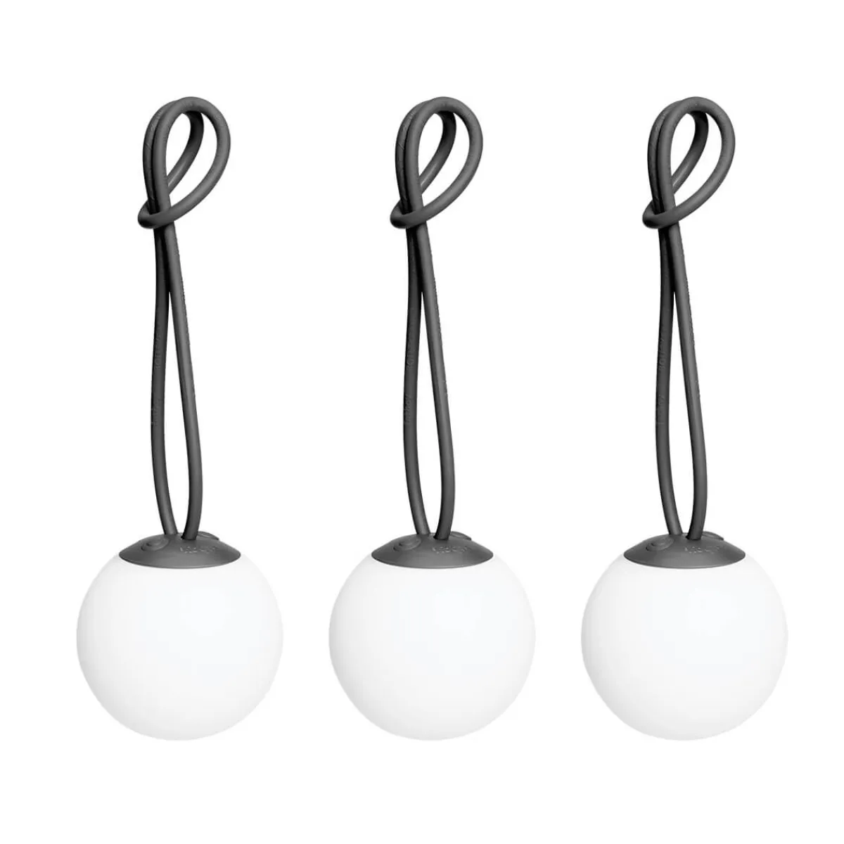 Bolleke Mini LED Akku-Pendelleuchte, 3er-Set Terrassen|Dekorative Leuchten