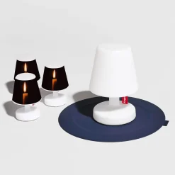 Hot Edison the Mini LED Akkuleuchte, 3er-Set, mit Mini Cappie Set Candle Light Weihnachtsbeleuchtung|Terrassen