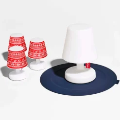 Hot Edison the Mini LED Akkuleuchte, 3er-Set, mit X-mas Mini Cappie Set Xmas Sweater Weihnachtsbeleuchtung|Dekorative Leuchten