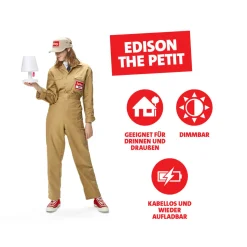 Online Edison the Petit LED Akkuleuchte, Duo Pack Gastronomie|Terrassen