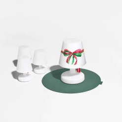 Outlet Edison the Petit LED Akkuleuchte mit X-mas Cooper Cappie Bow Wow Weihnachtsbeleuchtung|Tischleuchten