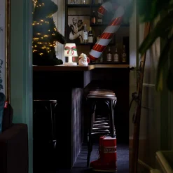 Outlet Edison the Petit LED Akkuleuchte mit X-mas Cooper Cappie Bow Wow Weihnachtsbeleuchtung|Tischleuchten