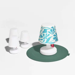 Sale Edison the Petit LED Akkuleuchte mit Cooper Cappie Blue Leaf Tischleuchten|Akkuleuchten