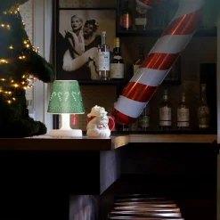 Hot Edison the Petit LED Akkuleuchte mit X-mas Cooper Cappie Greenmas Weihnachtsbeleuchtung|Akkuleuchten