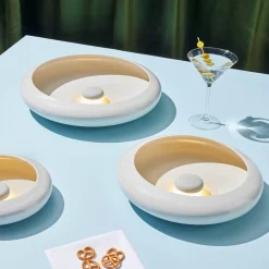 New Oloha Trio LED Akkuleuchte & Schale Gadgets & Technik|Aufbewahrung