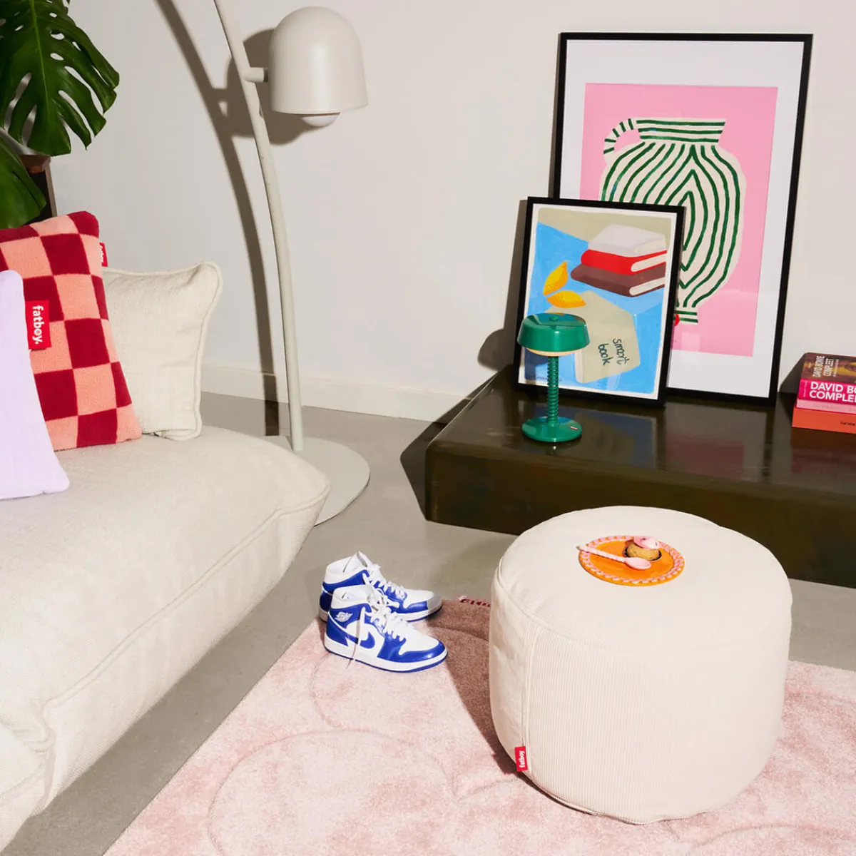 Sale Recycled Point Cord Hocker Möbel|Schlafzimmer