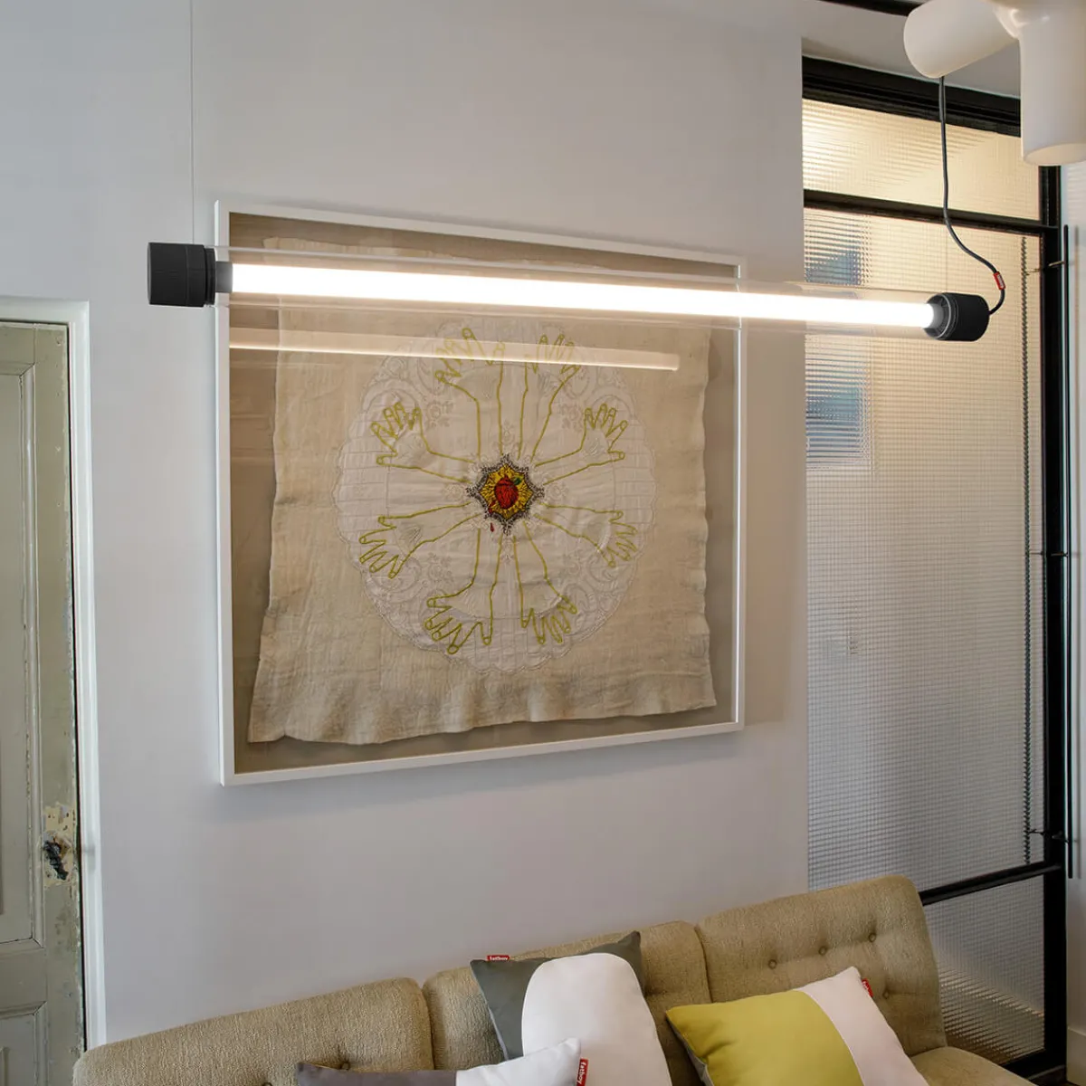 Discount Tjoep Large LED Wand- / Pendelleuchte Wohnzimmer|Flur