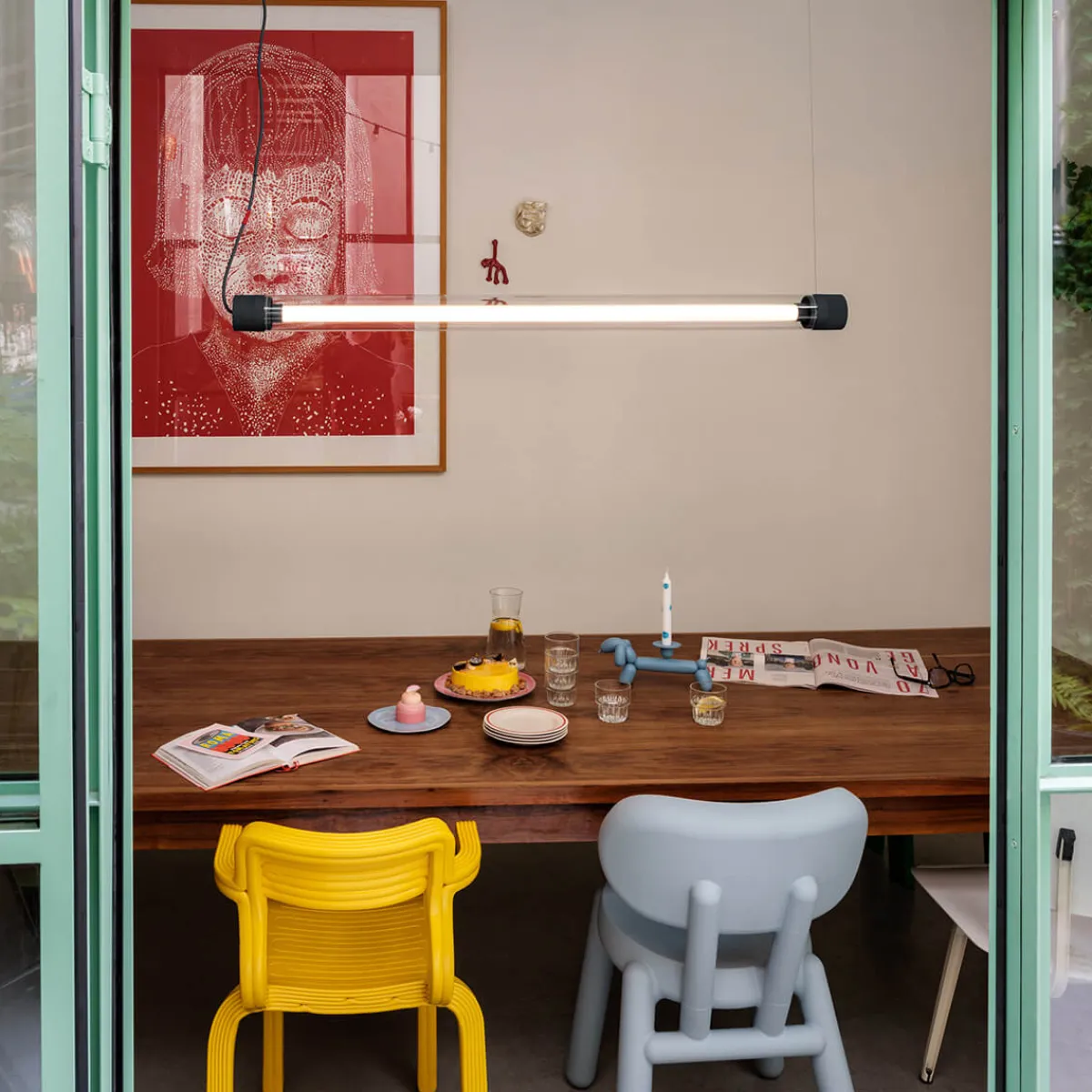 Discount Tjoep Large LED Wand- / Pendelleuchte Wohnzimmer|Flur