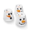 New X-mas Mini Cappie Snowmen, 3er-Set, für Edison the Mini Leuchtenzubehör|Lampenschirme
