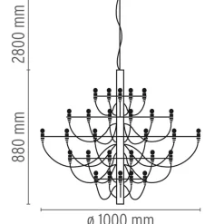 Outlet 2097/50 Pendelleuchte Hotellerie|Pendelleuchten