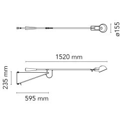 265 Small Chromatica Wandleuchte Wandleuchten|Wohnzimmer