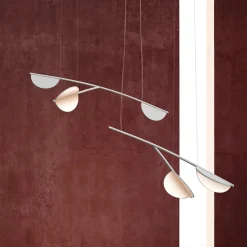 Best Almendra Organic S2 Y Short LED Pendelleuchte Pendelleuchten|Wohnzimmer