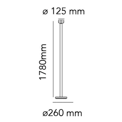 Outlet Bellhop LED Stehleuchte Stehleuchten|Schlafzimmer