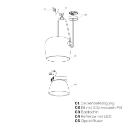 Sale Aim Small Baldachin Ersatzteile