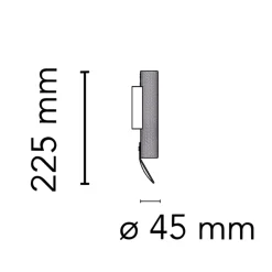 Discount Flauta H225 Riga LED Wandleuchte Wandleuchten|Flur