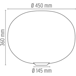 Glo-Ball Basic Tischleuchte Wohnzimmer|Schlafzimmer