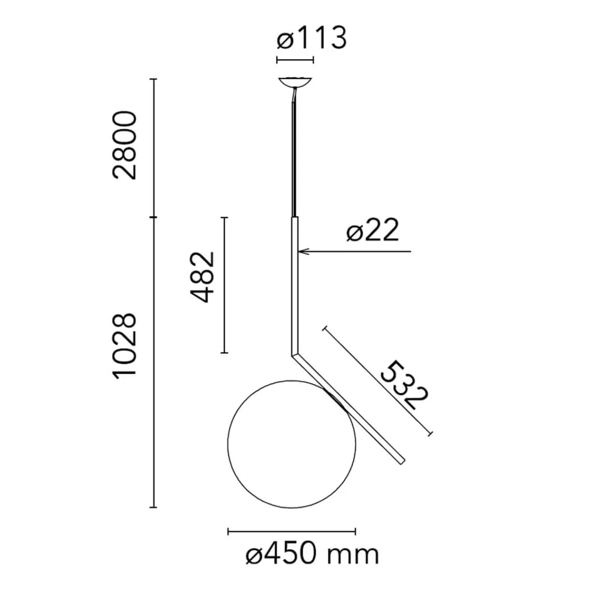 New IC S3 Pendelleuchte Hotellerie|Pendelleuchten