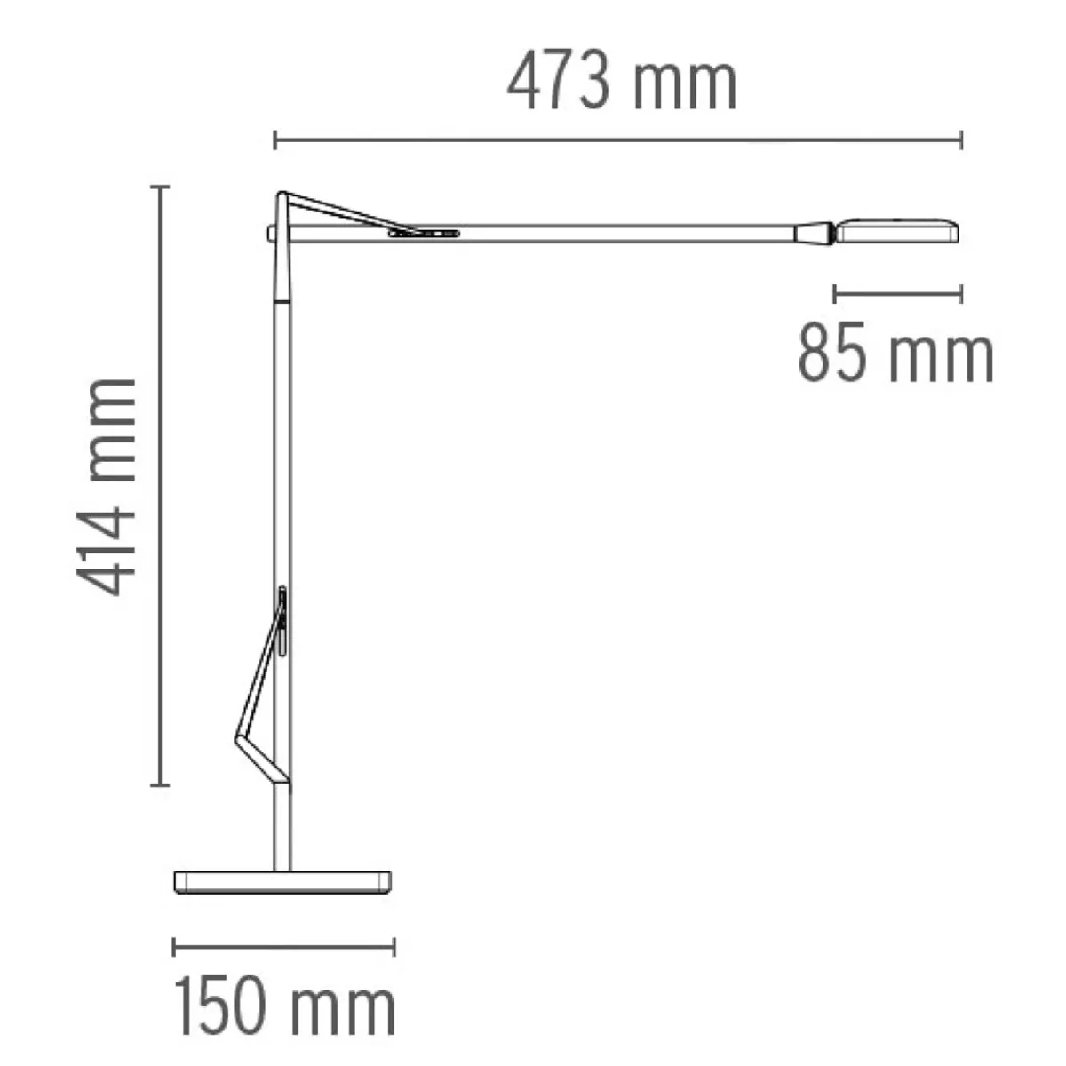 Outlet Kelvin Edge Tischleuchte Schlafzimmer|Arbeitszimmer