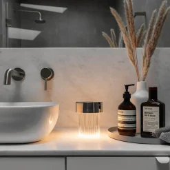 Online Last Order Fluted LED Akkuleuchte Dekoration|Hotellerie