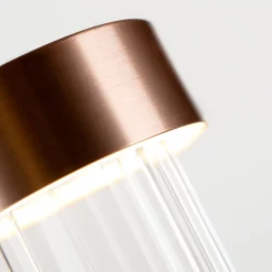 Online Last Order Fluted LED Akkuleuchte Dekoration|Hotellerie