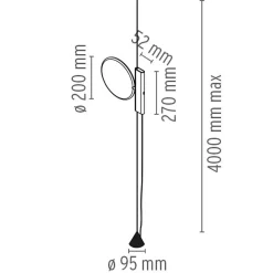 Clearance OK LED Pendelleuchte Hotellerie|Wohnzimmer