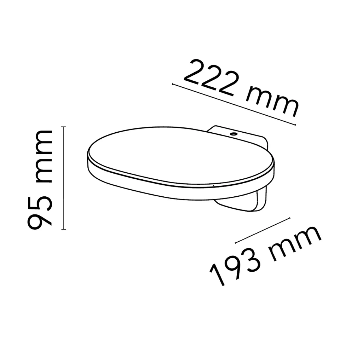 New Oplight W1 LED Wandleuchte Wandleuchten|Flur