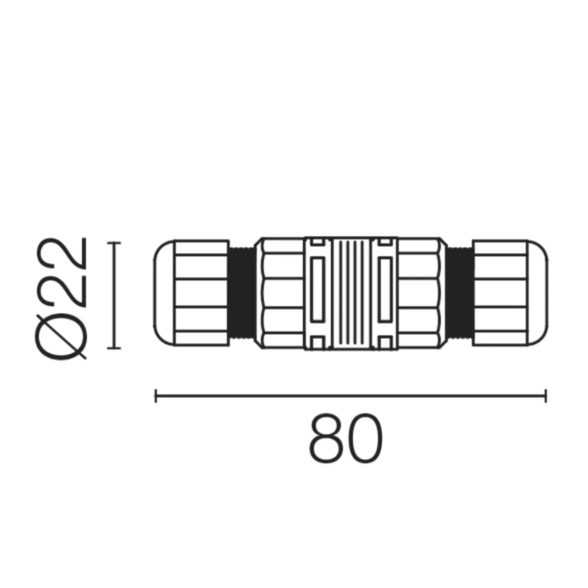 Verbindungssystem IP68 für Montagezubehör