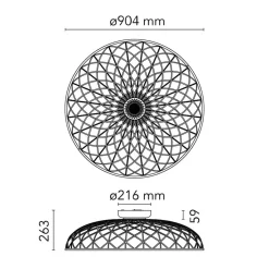 Discount Skynest C LED Deckenleuchte, Einzelstück Deckenleuchten|Flur