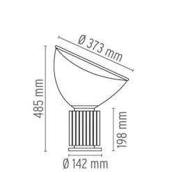 Online Taccia Small LED Tischleuchte Hotellerie|Wohnzimmer