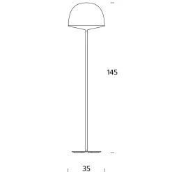 Cheshire Stehleuchte Stehleuchten|Schlafzimmer