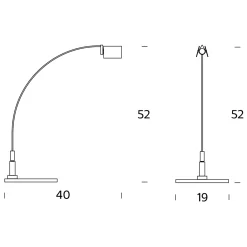 New Falena Tischleuchte Tischleuchten