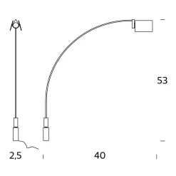 Outlet Falena Wandleuchte Wandleuchten|Schlafzimmer