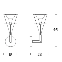 Online Flûte Wandleuchte Wandleuchten|Flur