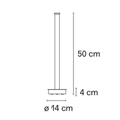 Oort Outdoor LED Stehleuchte Terrassen|Grünflächen