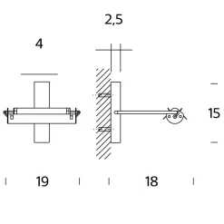 Sale Scintilla Grande Wandleuchte Wandleuchten|Flur