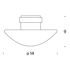 Sillaba LED Wand- / Deckenleuchte IP40 Wandleuchten|Deckenleuchten