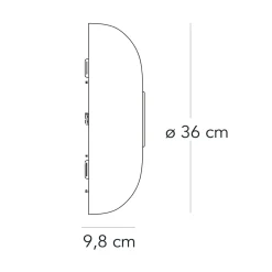 Best Tropico Media LED Wand- / Deckenleuchte Deckenleuchten|Wandleuchten
