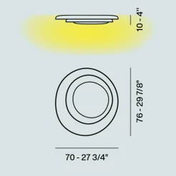 Hot Bahia LED Parete / Soffitto Wohnzimmer|Schlafzimmer