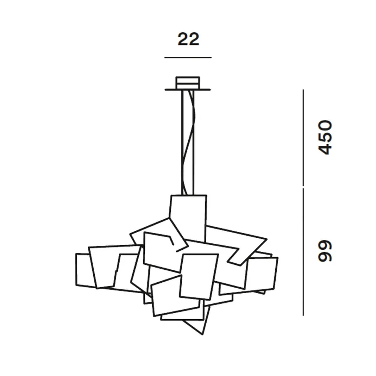 Discount Big Bang L LED Sospensione Hotellerie|Gastronomie