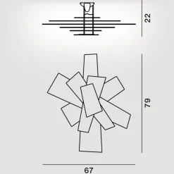 Hot Big Bang Parete / Soffitto Deckenleuchten|Wandleuchten