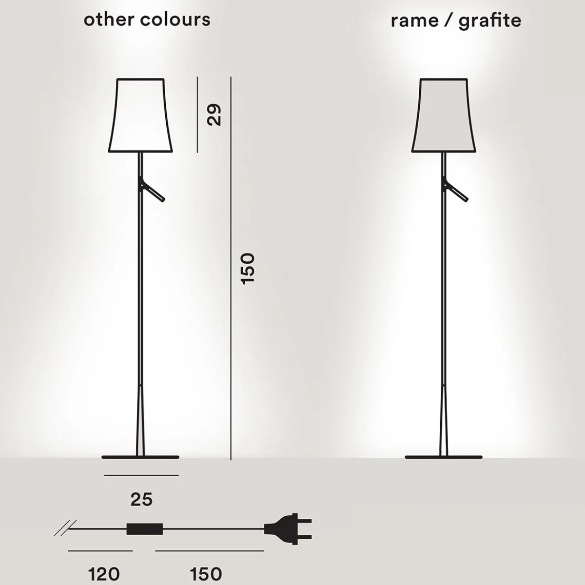 New Birdie Lettura Terra Stehleuchten|Wohnzimmer