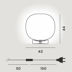 Best Gem Tavolo Tischleuchten|Schlafzimmer