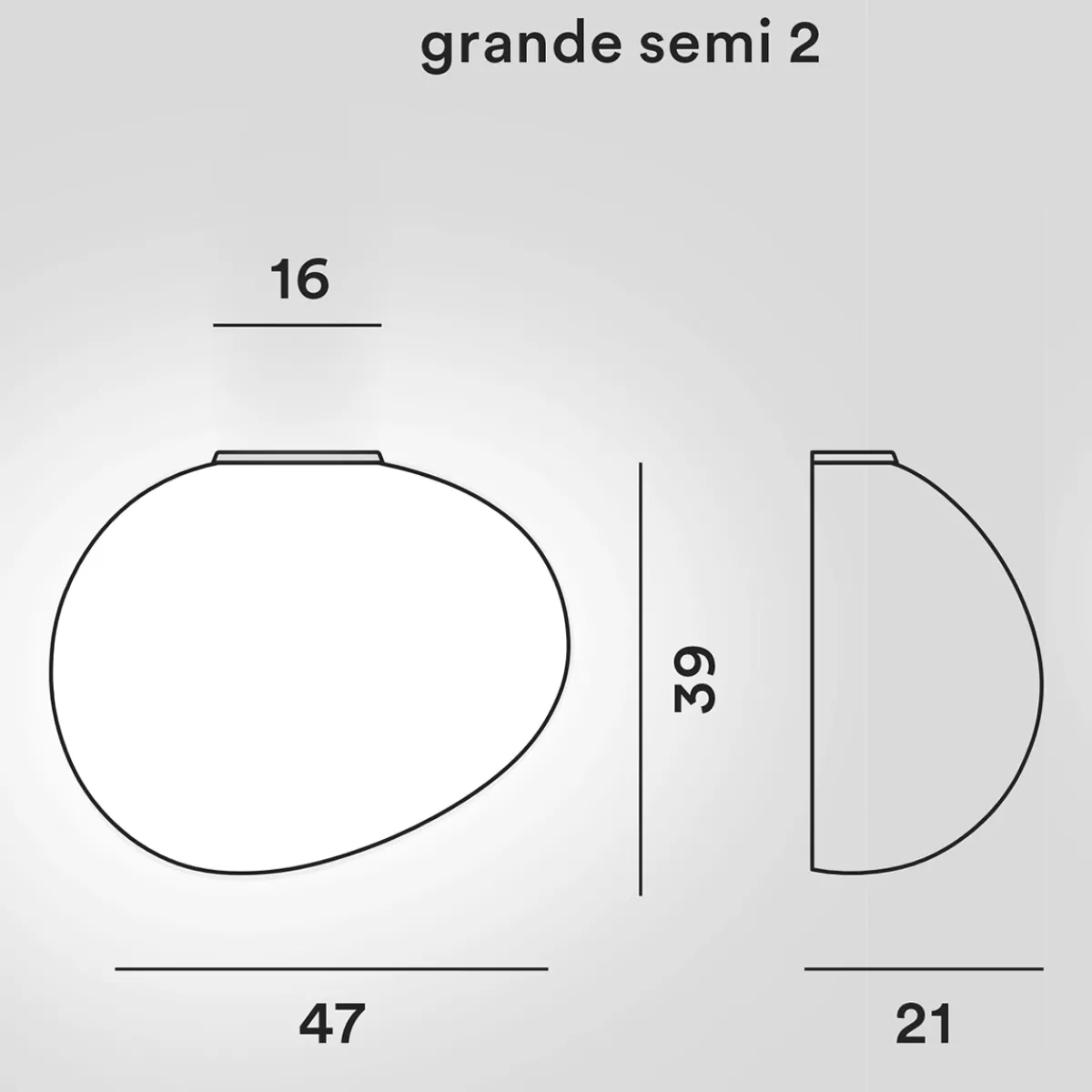 Best Gregg Grande Semi 2 Parete Wandleuchten|Flur
