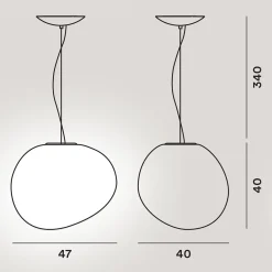 Gregg Grande Sospensione Pendelleuchten|Wohnzimmer
